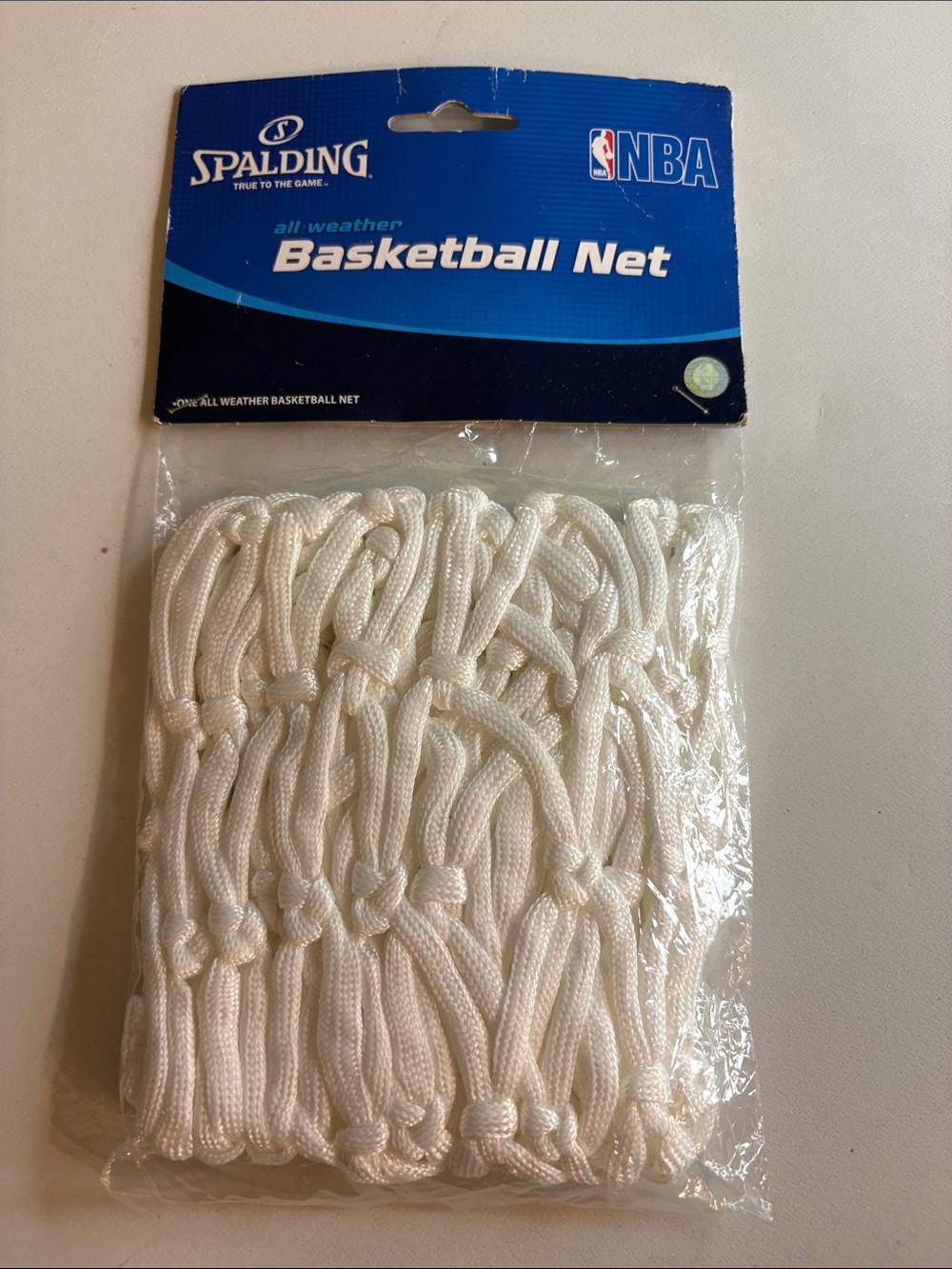 Spalding White All-Weather Basketball Net